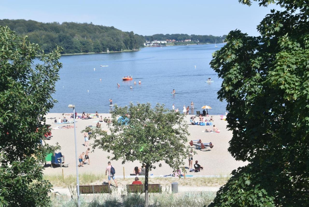 Fewo1846 Strandresidenz Wassersleben - Strandkoje - Komfortables Studioapartment Mit Meerblick Am Strand Harrislee Exteriör bild