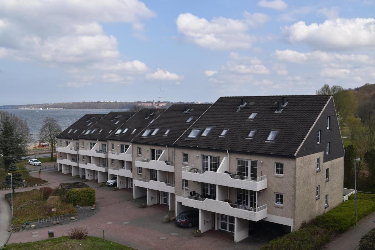 Fewo1846 Strandresidenz Wassersleben - Strandkoje - Komfortables Studioapartment Mit Meerblick Am Strand Harrislee Exteriör bild