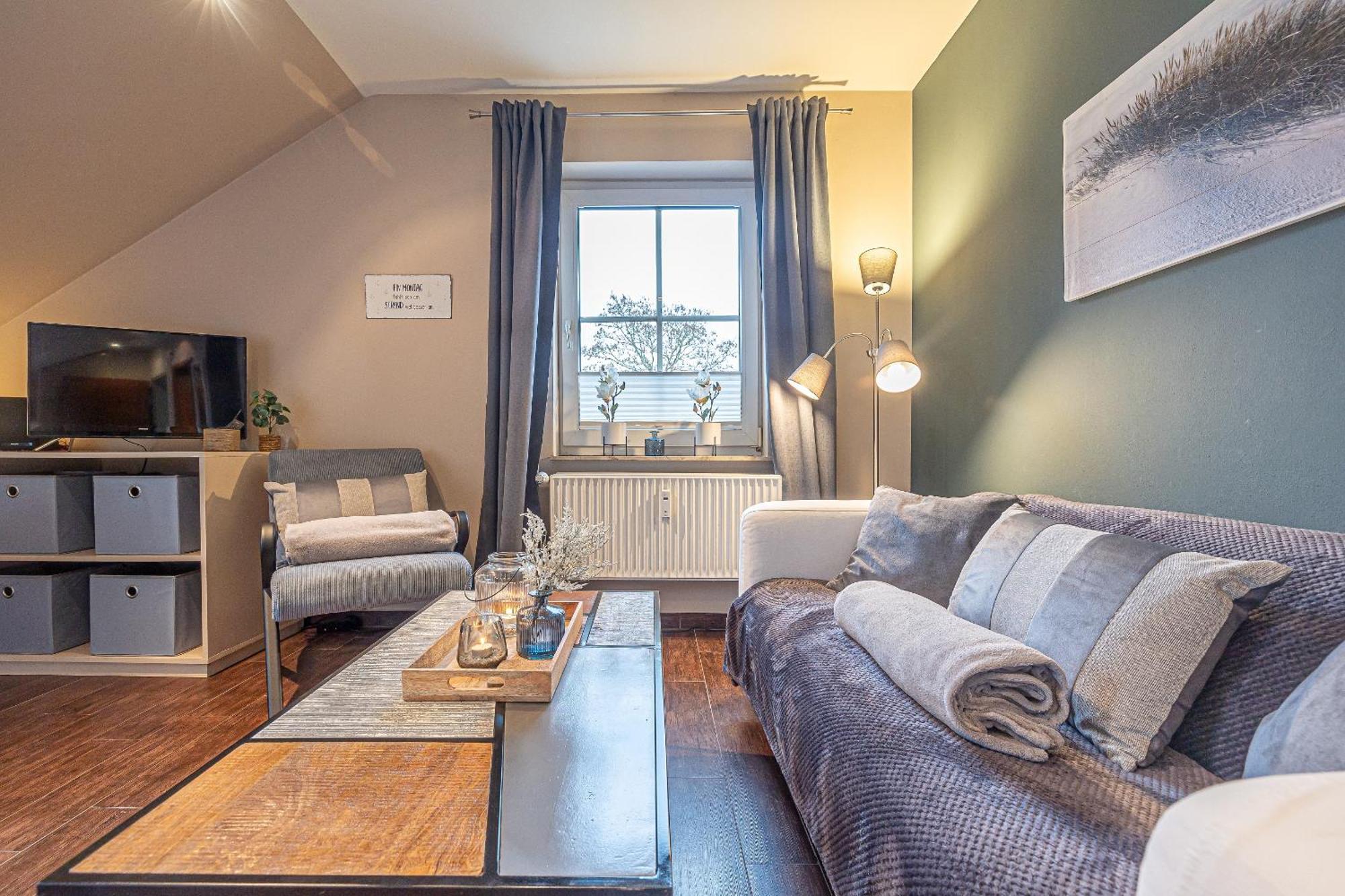 Fewo1846 Strandresidenz Wassersleben - Strandkoje - Komfortables Studioapartment Mit Meerblick Am Strand Harrislee Exteriör bild