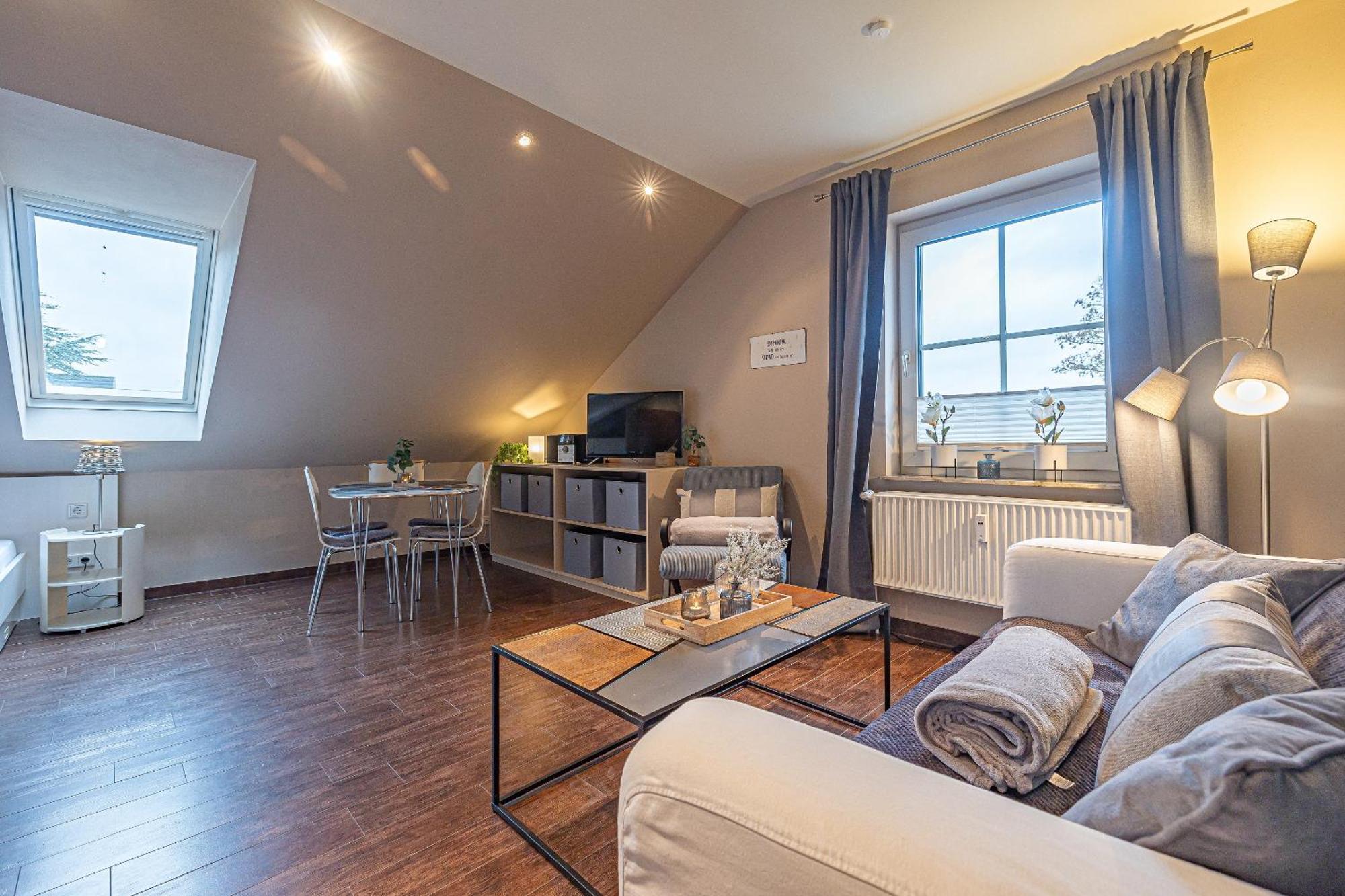 Fewo1846 Strandresidenz Wassersleben - Strandkoje - Komfortables Studioapartment Mit Meerblick Am Strand Harrislee Exteriör bild